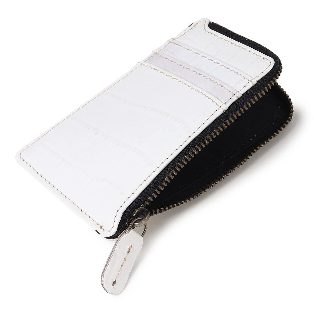 5120 Zipper Leather Wallet - Credit Card Holders - Small Wallet - Thin